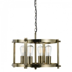 FINLEY 46 PENDANT - Ant Brass - Click for more info